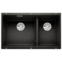 BLANCO Мойка под столешницу для кухни SUBLINE 430/270-U без крыла черный (525991)